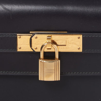 Hermes Box Kelly Sellier 32 Black 8 of 33