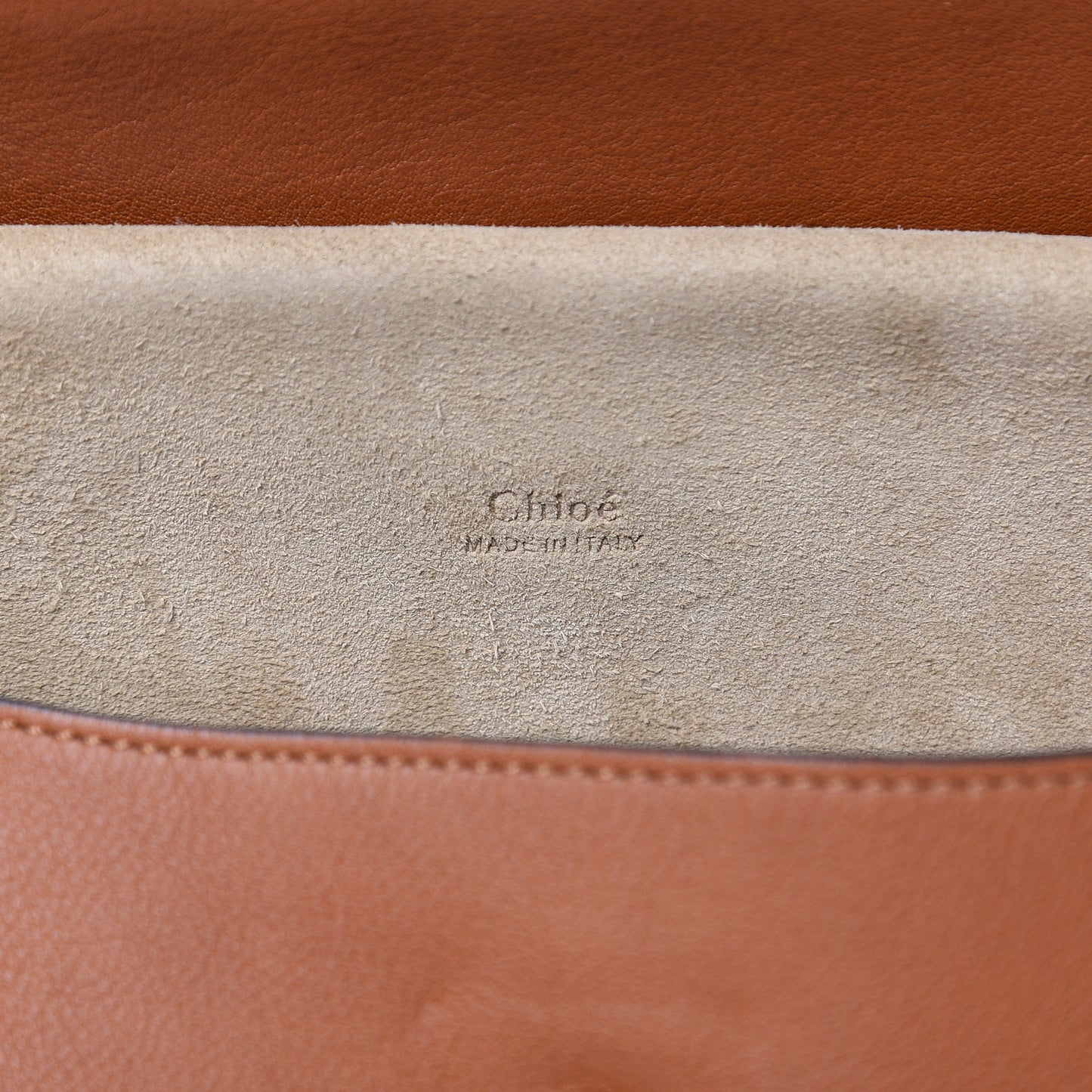 Smooth Calfskin Kurtis Shoulder Bag Caramel