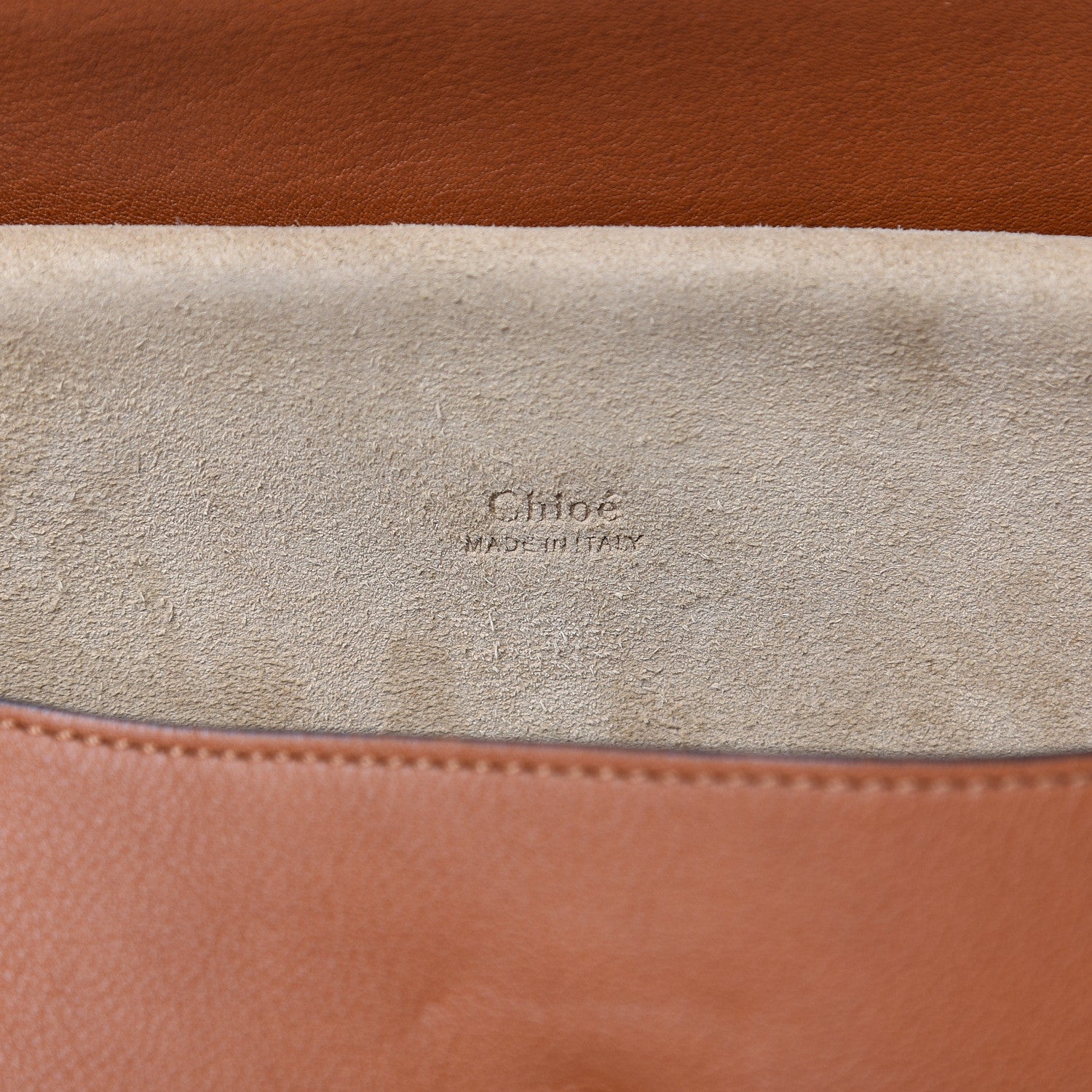 Chloe Smooth Calfskin Kurtis Shoulder Bag Caramel 6 of 13