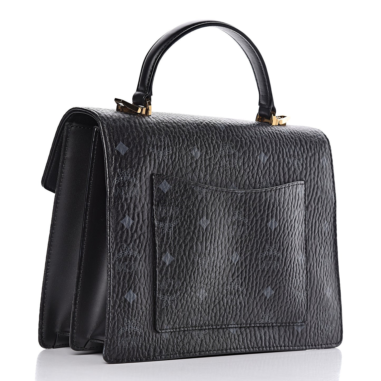 Visetos Medium Patricia Satchel Black