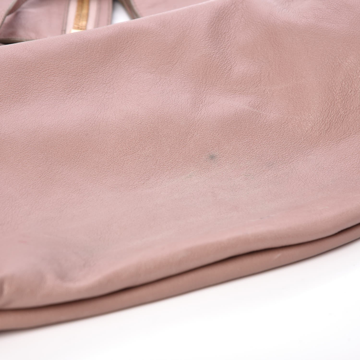 Tom Ford Ramskin Large Alix Padlock Zip Shoulder Bag Blush Nude 8 of 13