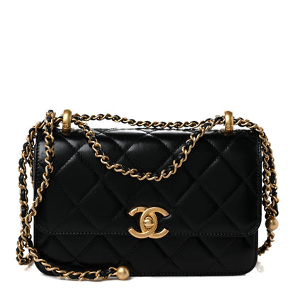 Chanel Calfskin Quilted Mini Perfect Fit Flap Black 1 of 10