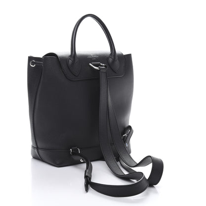Louis Vuitton Calfskin Lockme Backpack Black 2 of 8