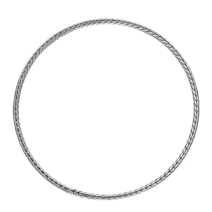 John Hardy Sterling Silver Coil Choker Necklace 2 of 4