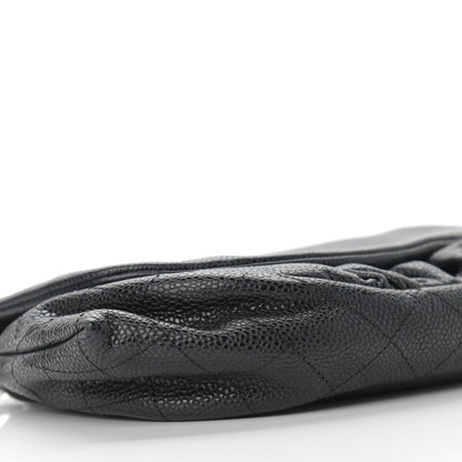 Chanel Caviar Half Moon Wallet On Chain WOC Black 5 of 10