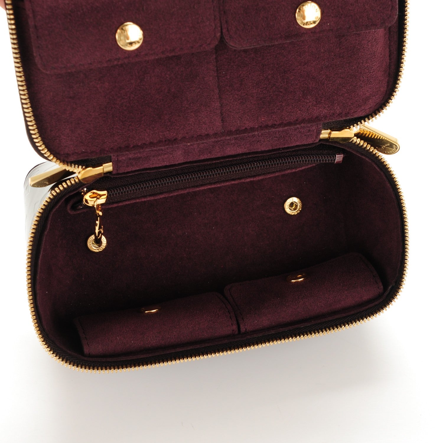 Louis Vuitton Vernis Vanity Jewel Case Amarante 6 of 8
