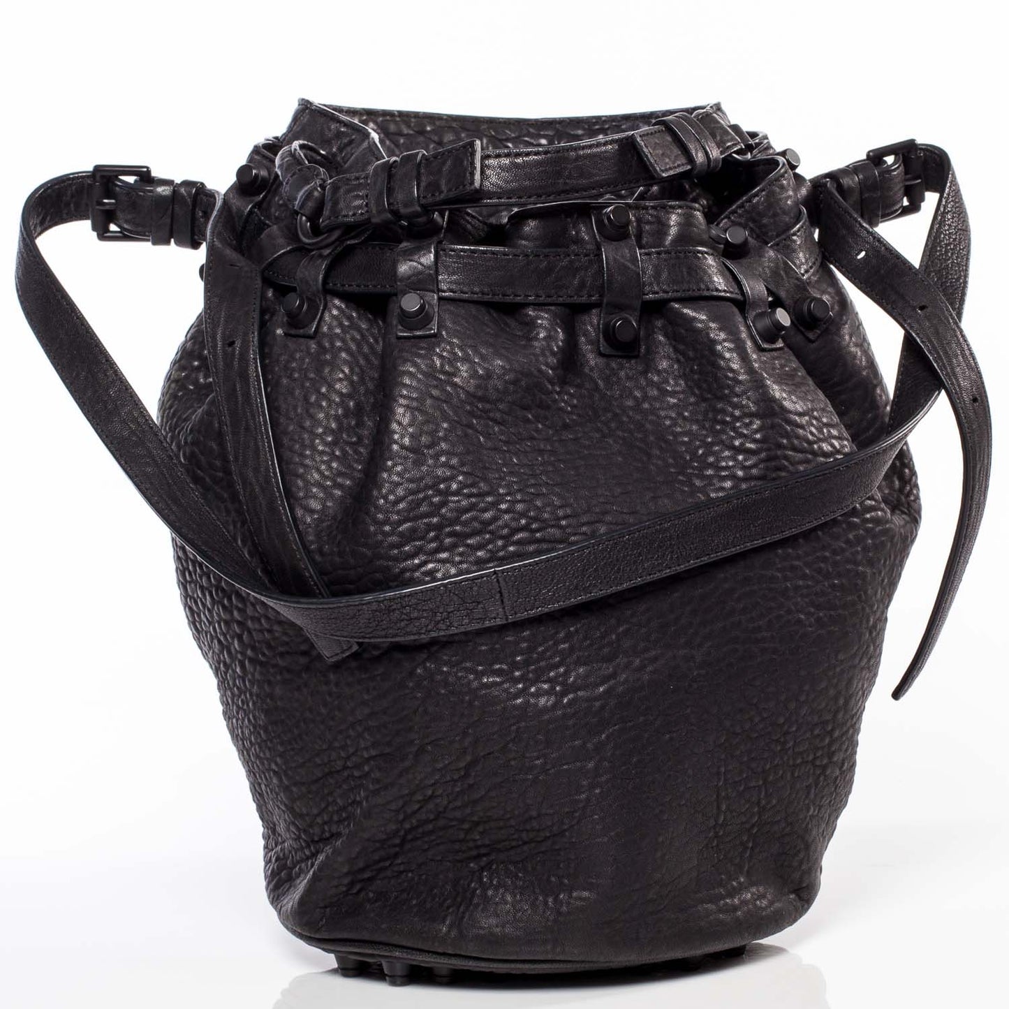 Leather Diego Bag Black