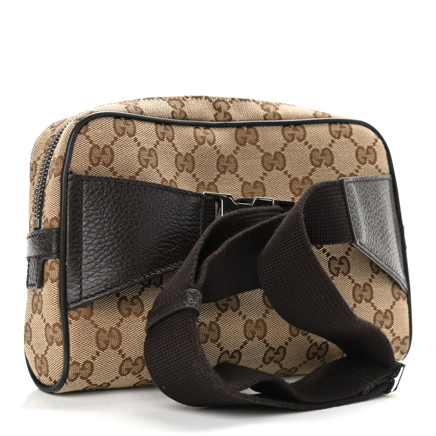 Gucci Monogram Belt Bag Dark Brown 3 of 10
