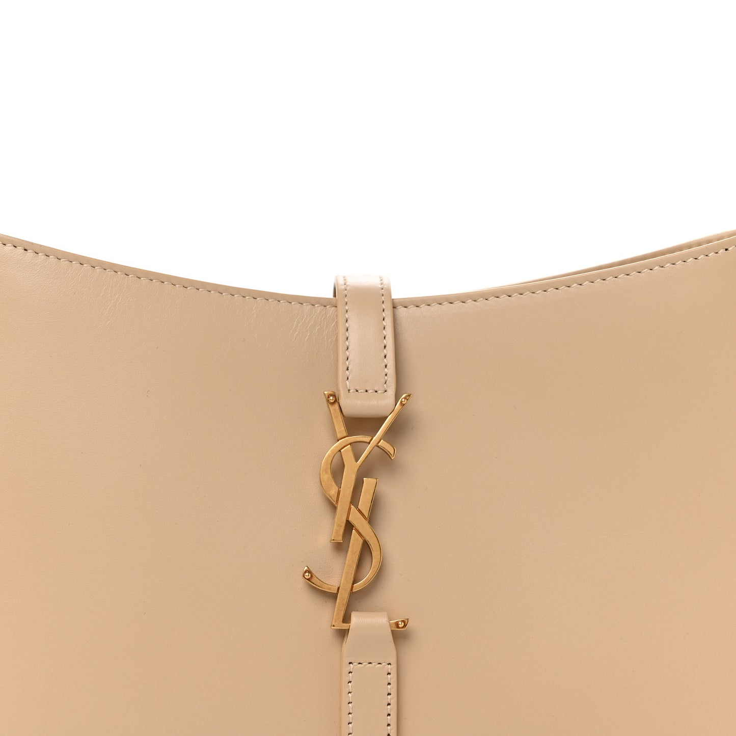 Smooth Calfskin Le 5 A 7 Hobo Dark Beige