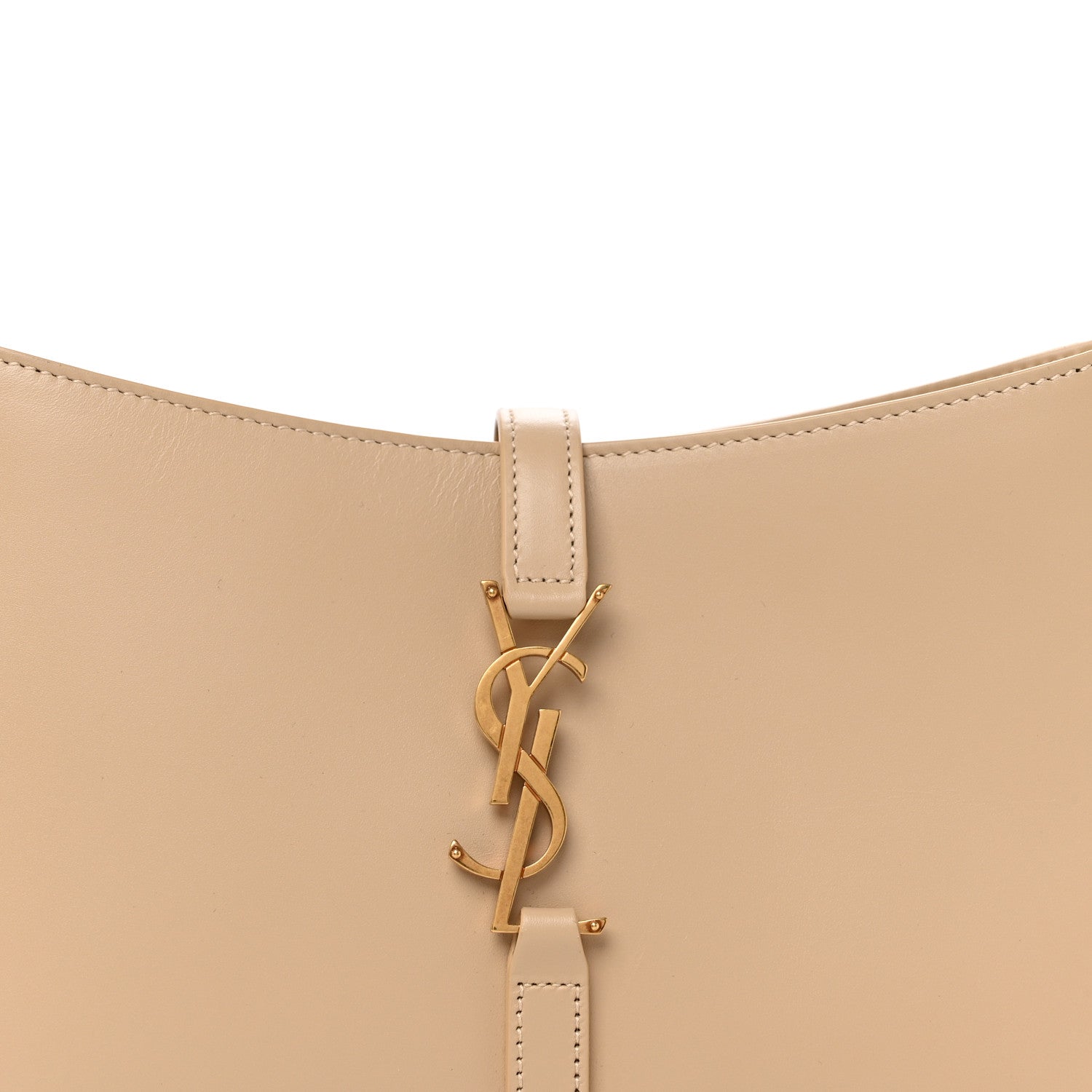 Saint Laurent Smooth Calfskin Le 5 A 7 Hobo Dark Beige 8 of 10