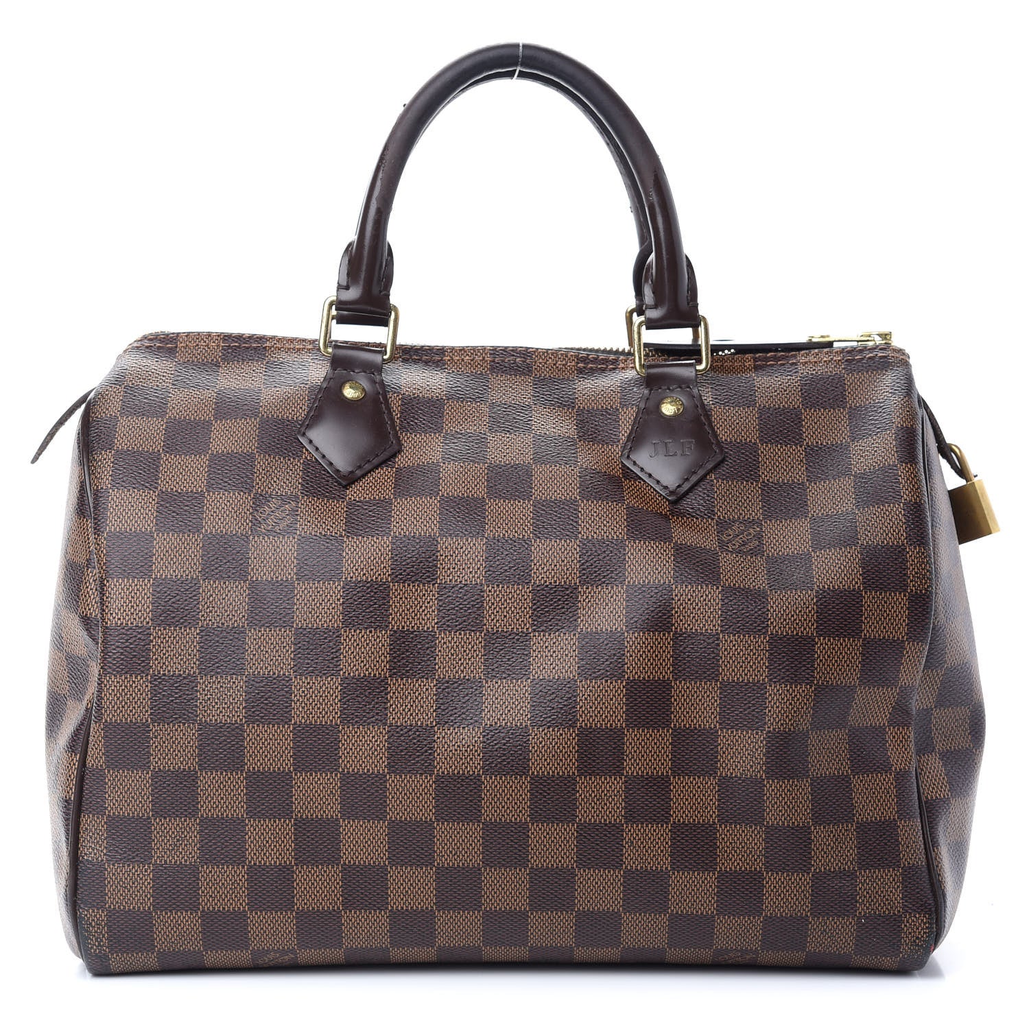 Louis Vuitton Damier Ebene Speedy 30 1 of 15