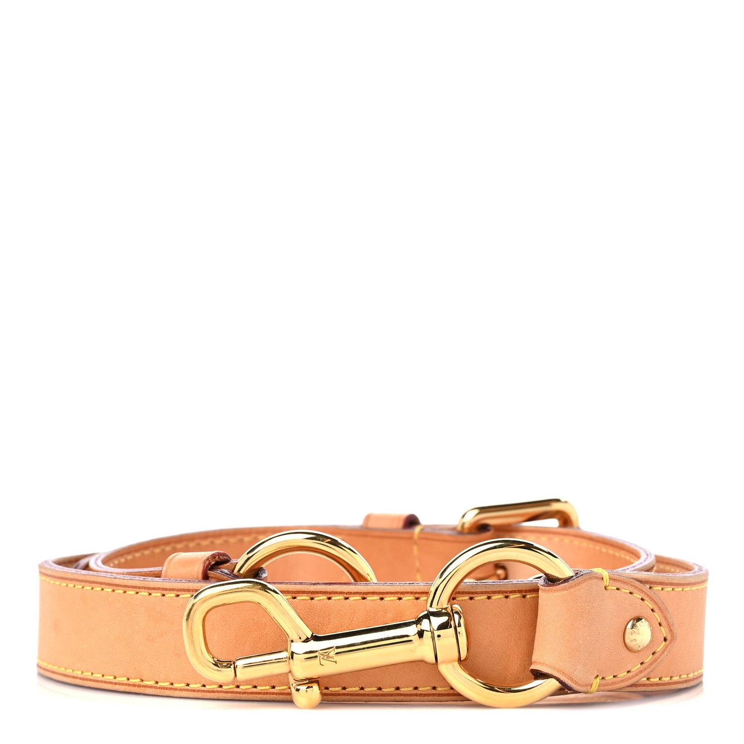Louis Vuitton Vachetta 25mm Adjustable Shoulder Strap VVN 1 of 6