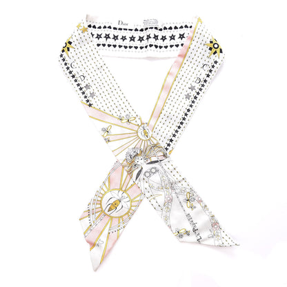 Christian Dior Silk High Priestess Tarot Mitzah Scarf Off White 1 of 5