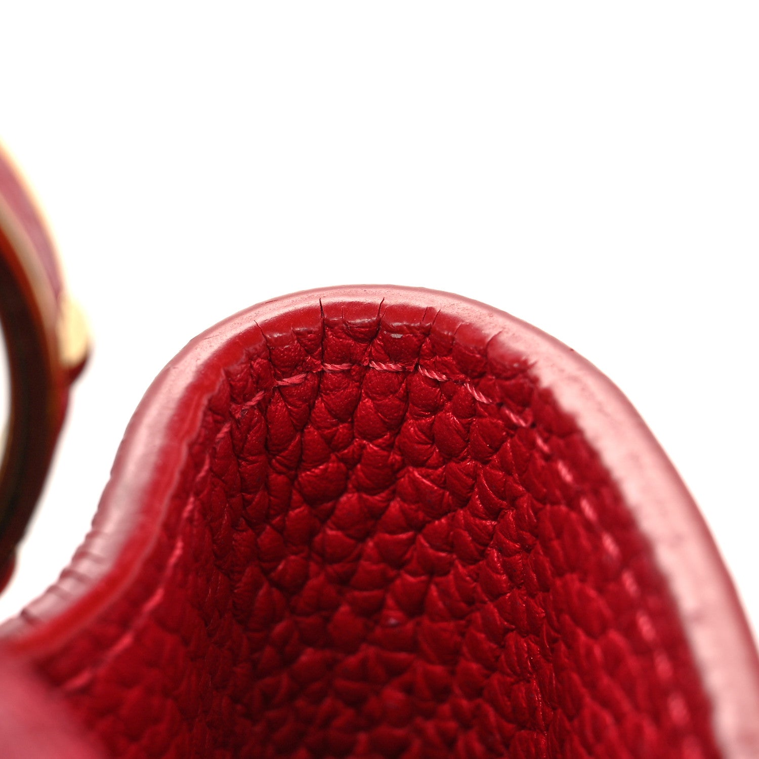 Louis Vuitton Taurillon Capucines BB Scarlet Red 16 of 16