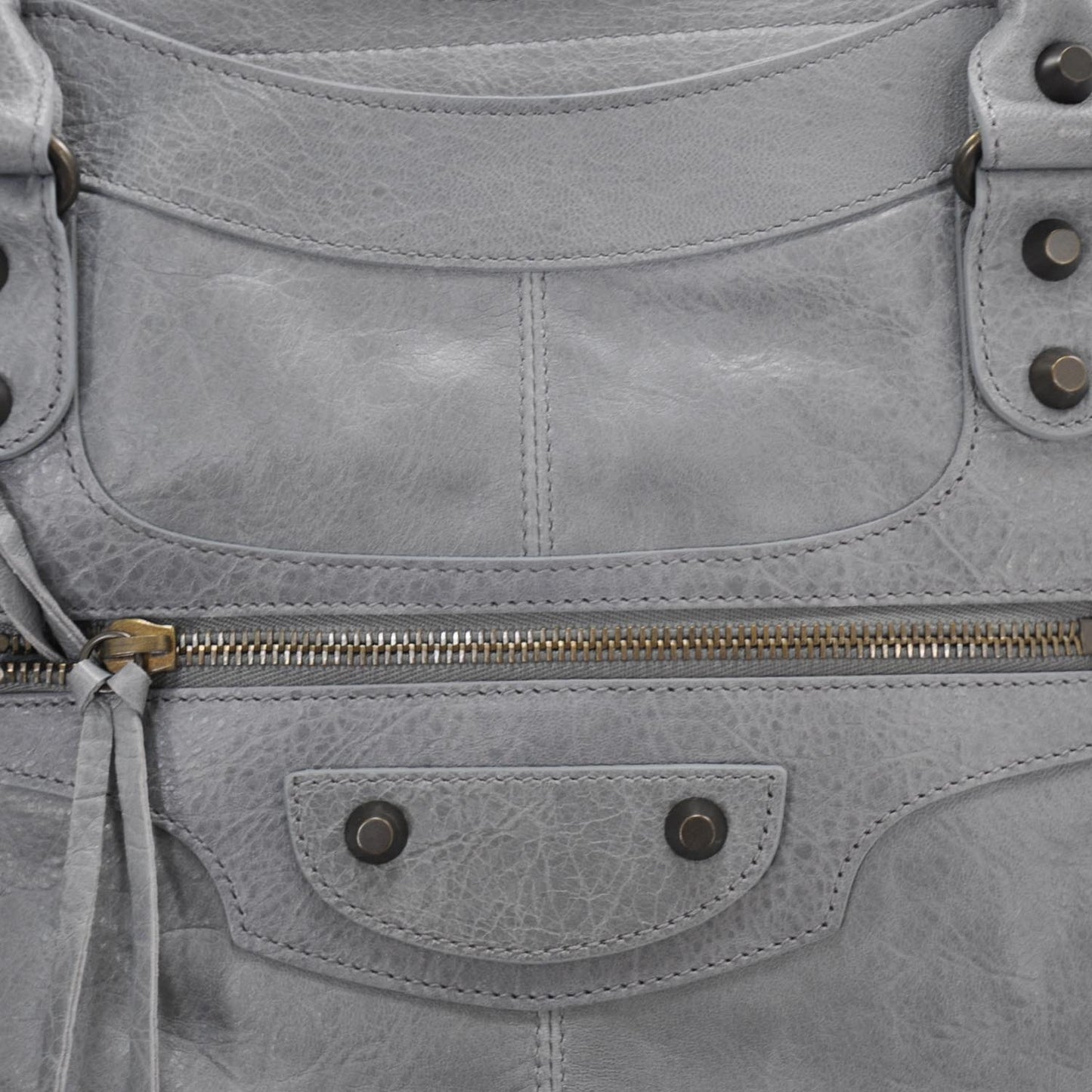 Agneau Classic Silver Hardware Part Time Ardoise