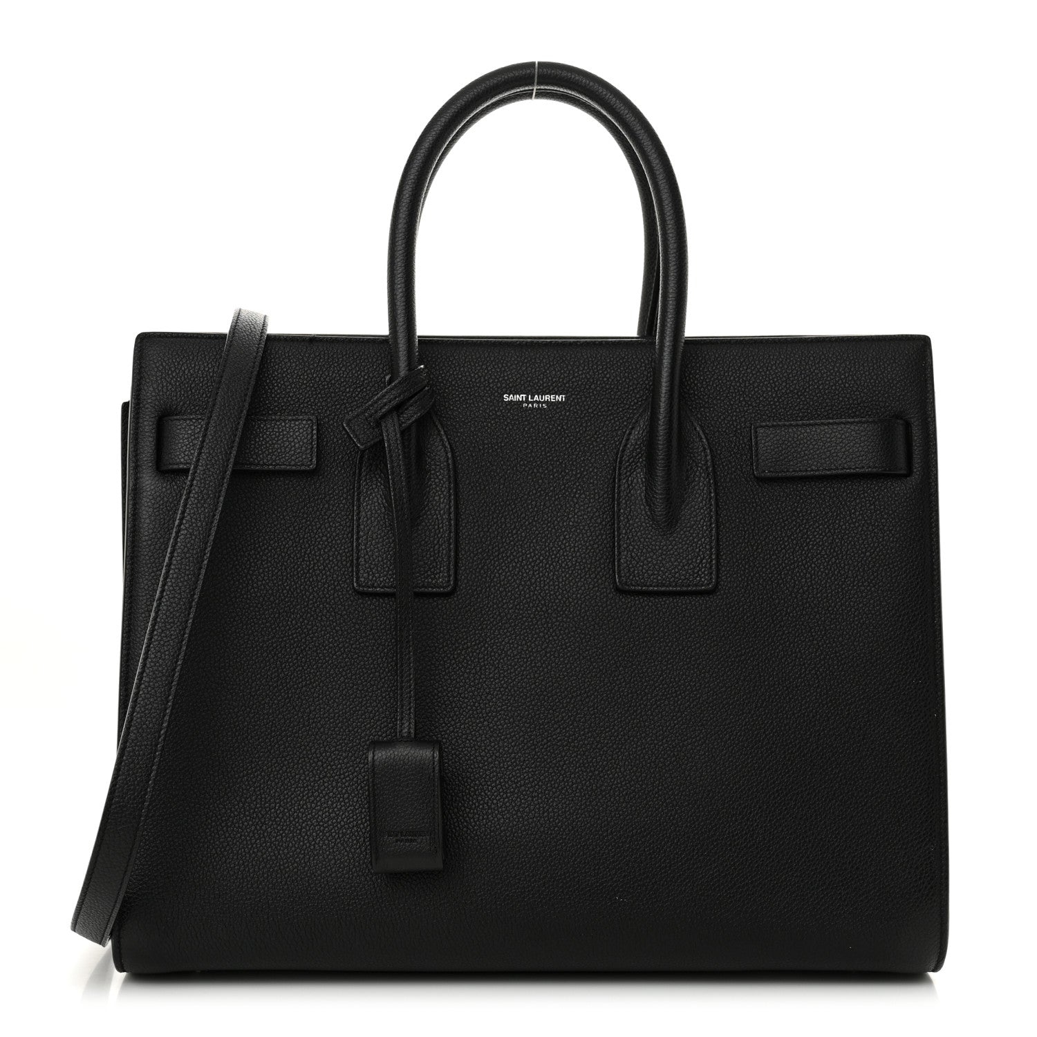 Saint Laurent Grain De Poudre Small Sac De Jour Black 1 of 16