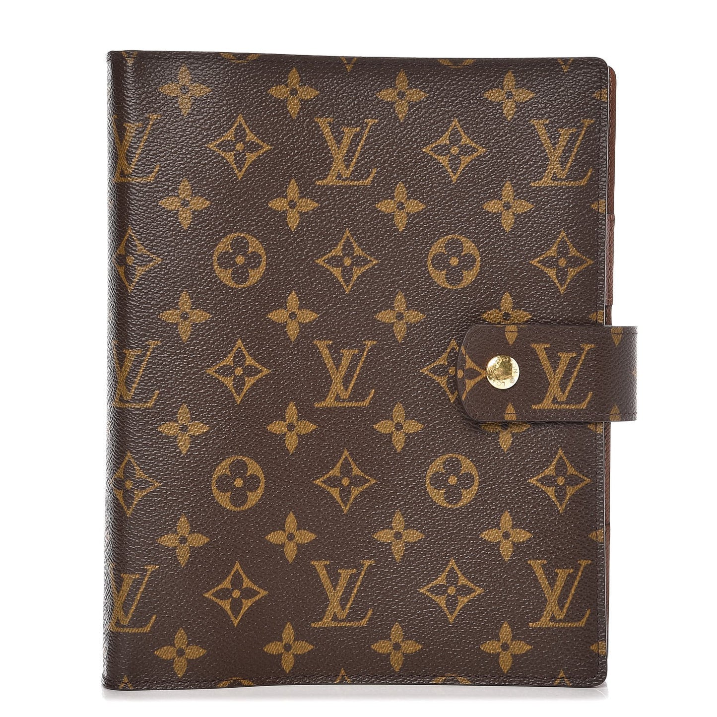 Monogram Large Ring Agenda Cover