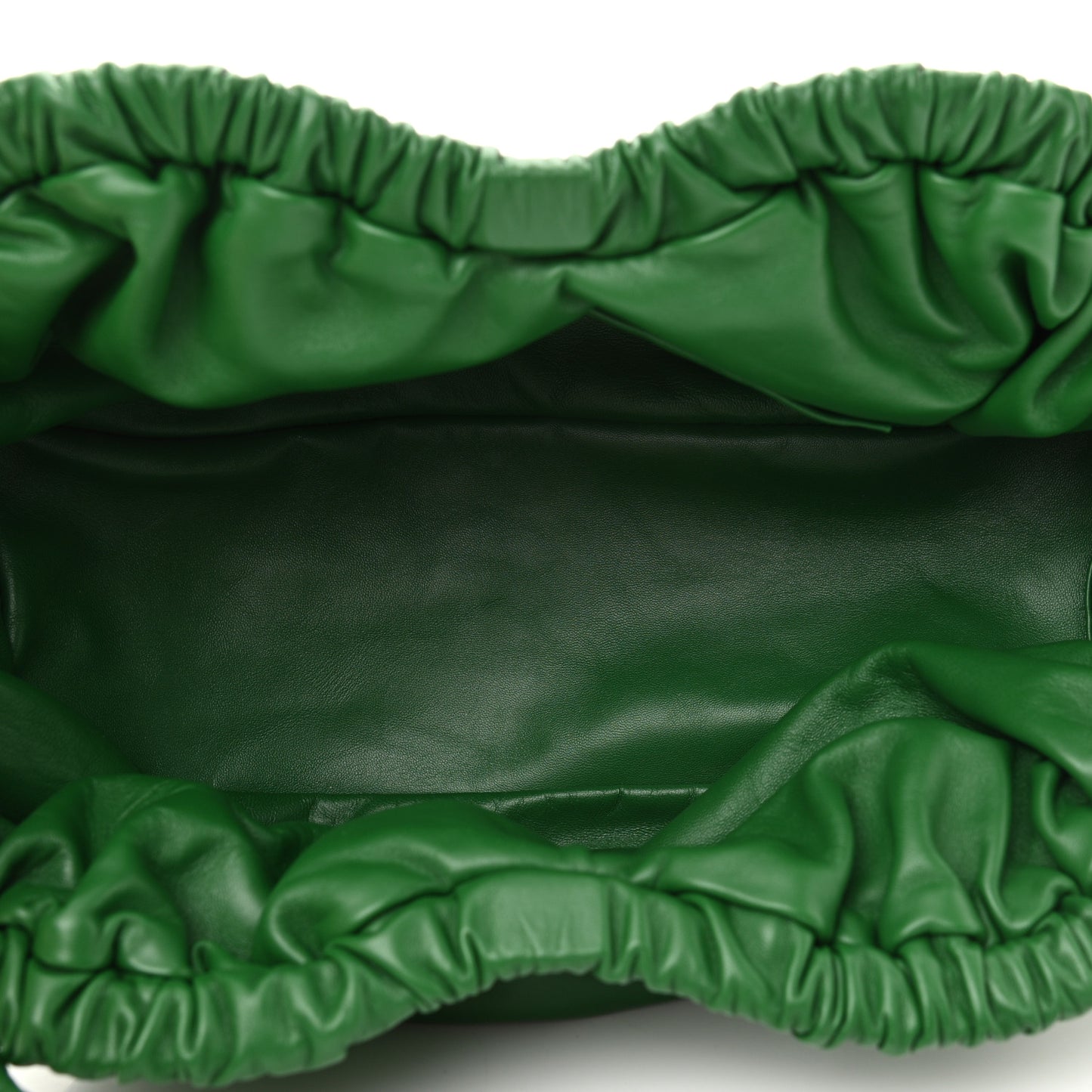 Lambskin Cloud Clutch Leaf
