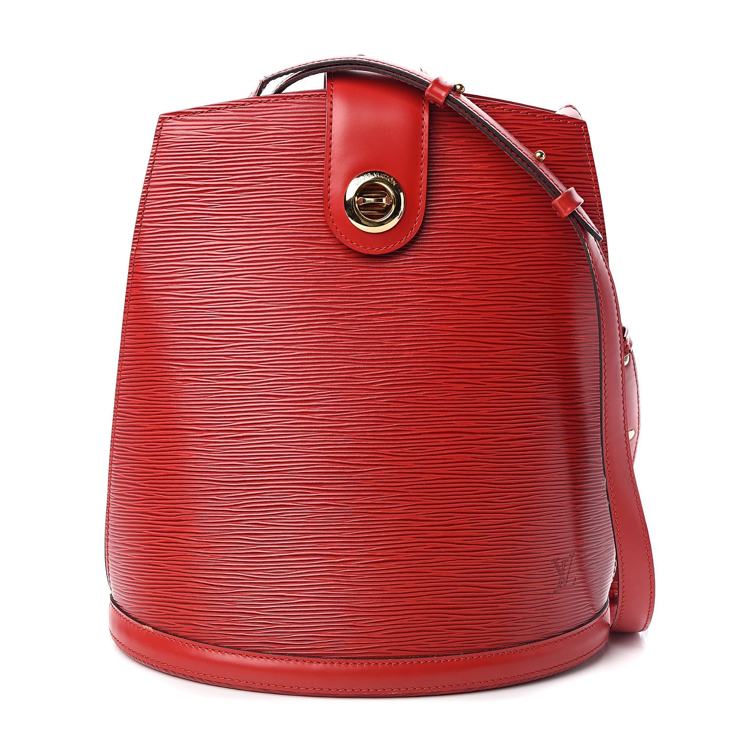 Louis Vuitton Epi Cluny Castillan Red 1 of 10