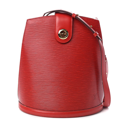 Louis Vuitton Epi Cluny Castillan Red 1 of 10