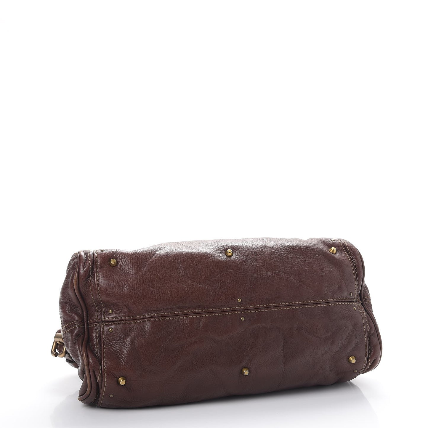 Calfskin Paddington Satchel Chocolate