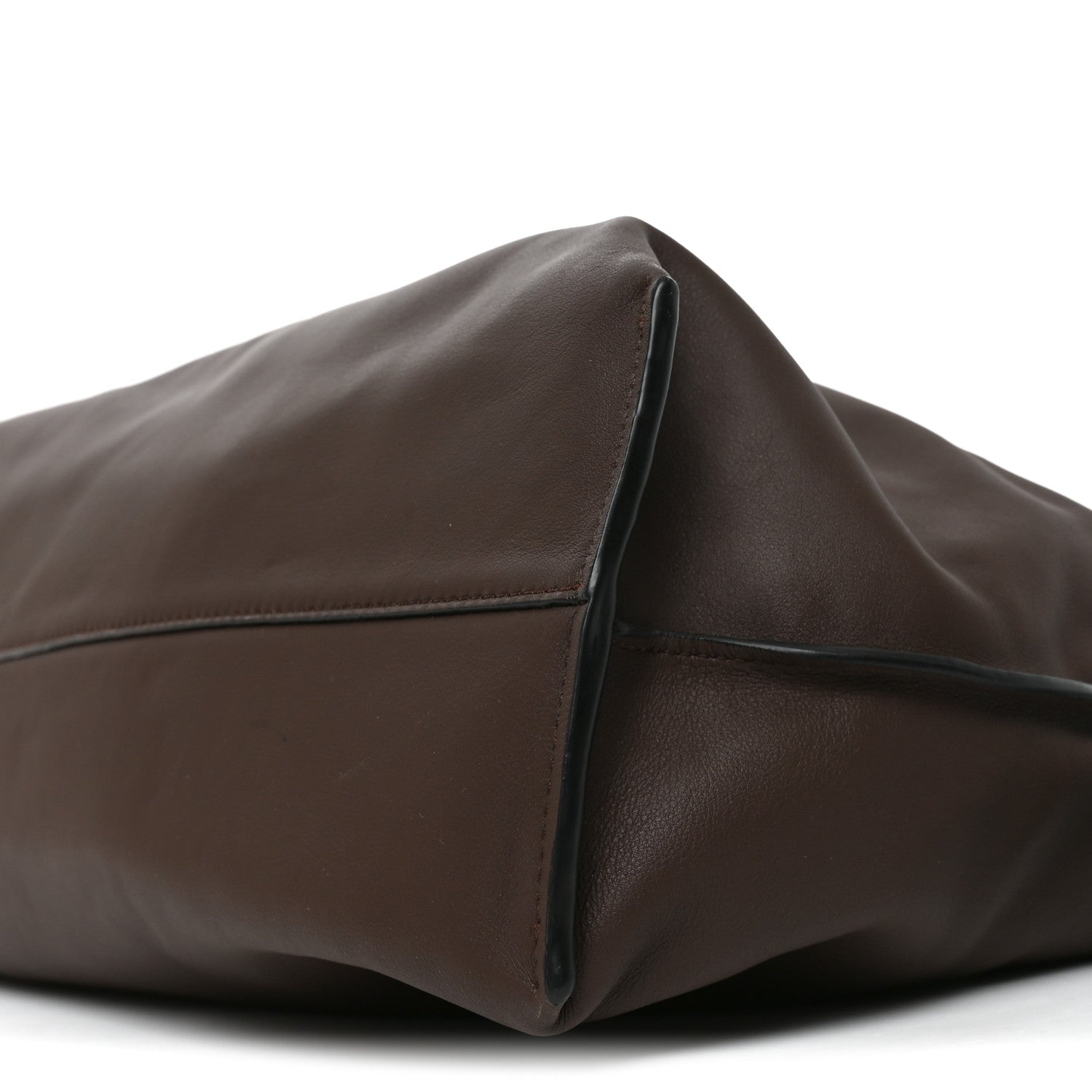 Loewe Calfskin Large Flamenco Knot Bag Chocolate 9 of 9