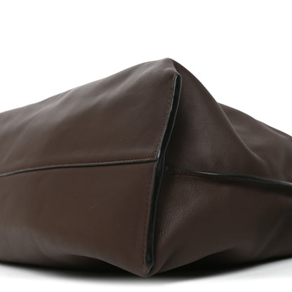 Loewe Calfskin Large Flamenco Knot Bag Chocolate 9 of 9