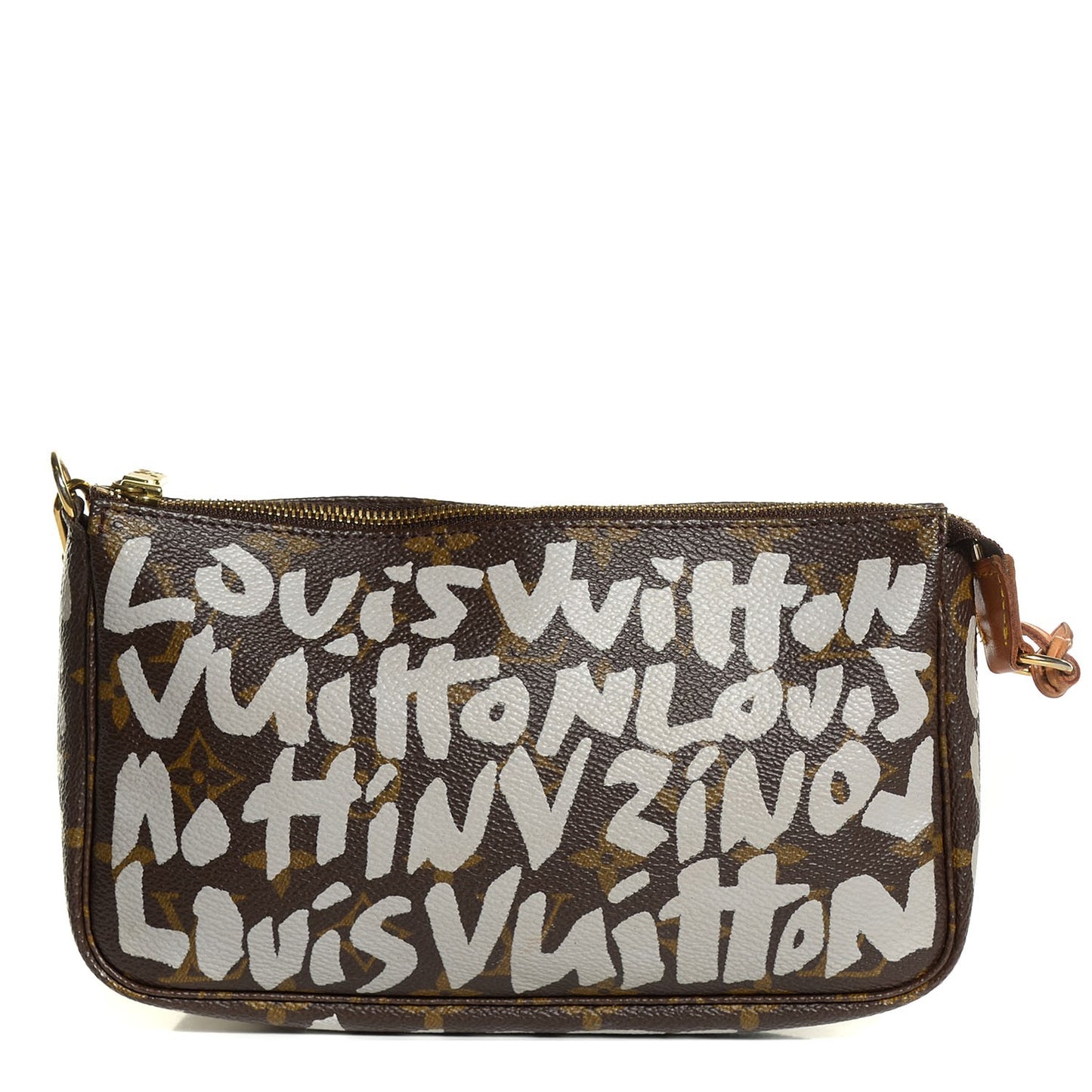 Monogram Graffiti Pochette Accessories Silver