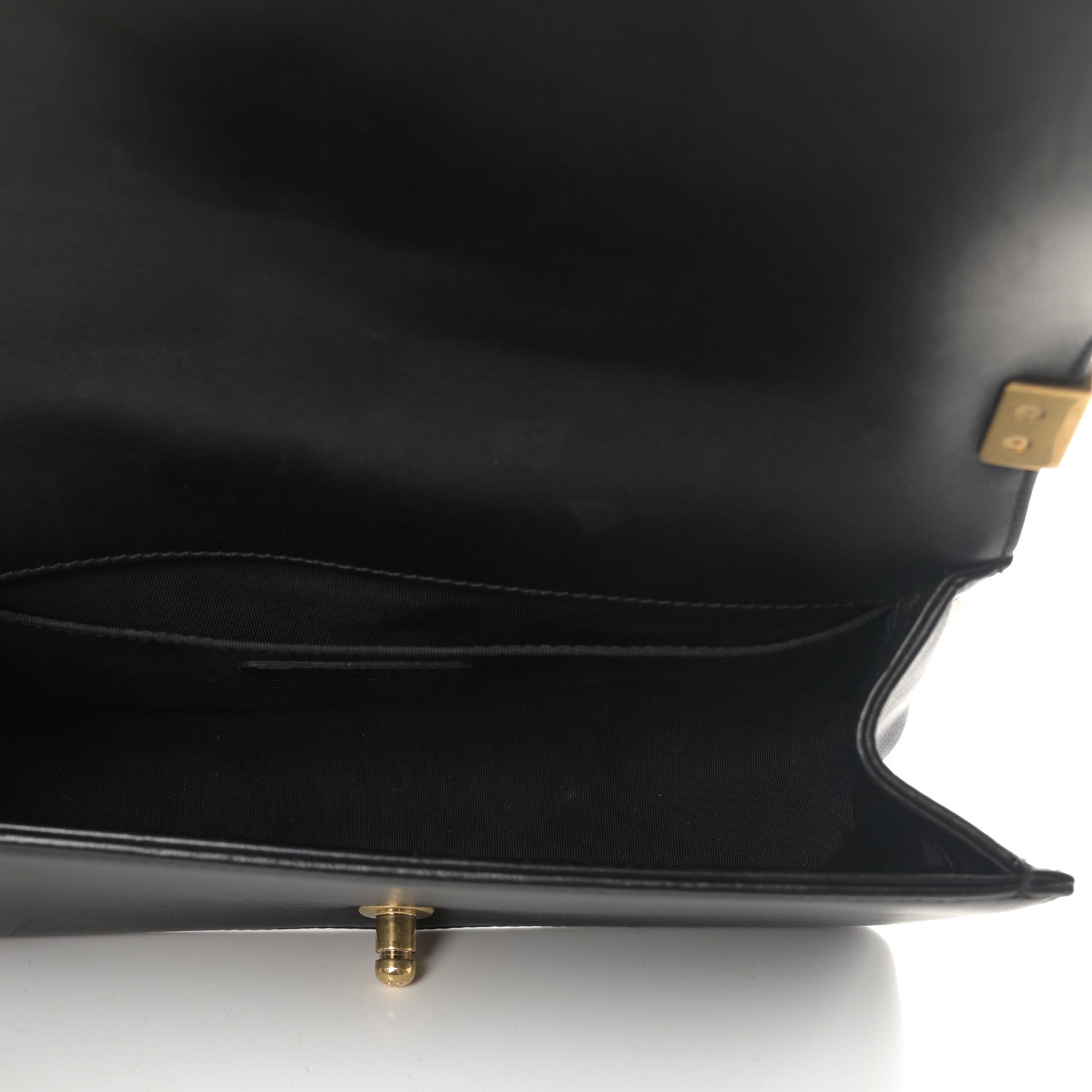 Chanel Lambskin Quilted Medium Boy Flap Black 5 of 17