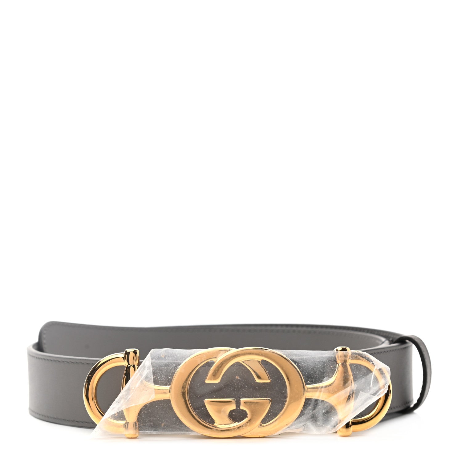 Gucci Calfskin Zumi 30mm Belt 75 30 Dusty Grey 1 of 5