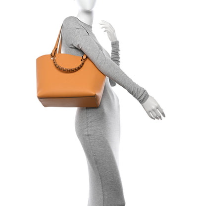 Loewe Grained Calfskin Small Anagram Tote Saffron Yellow 2 of 12