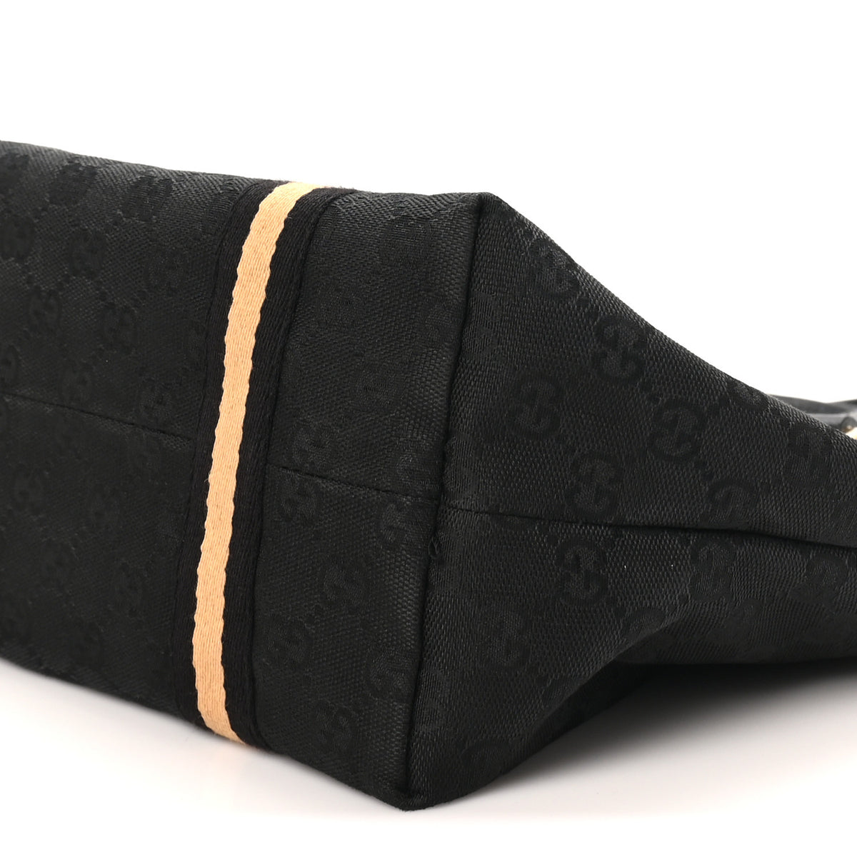 Gucci Monogram Medium Jolicoeur Tote Black 10 of 11