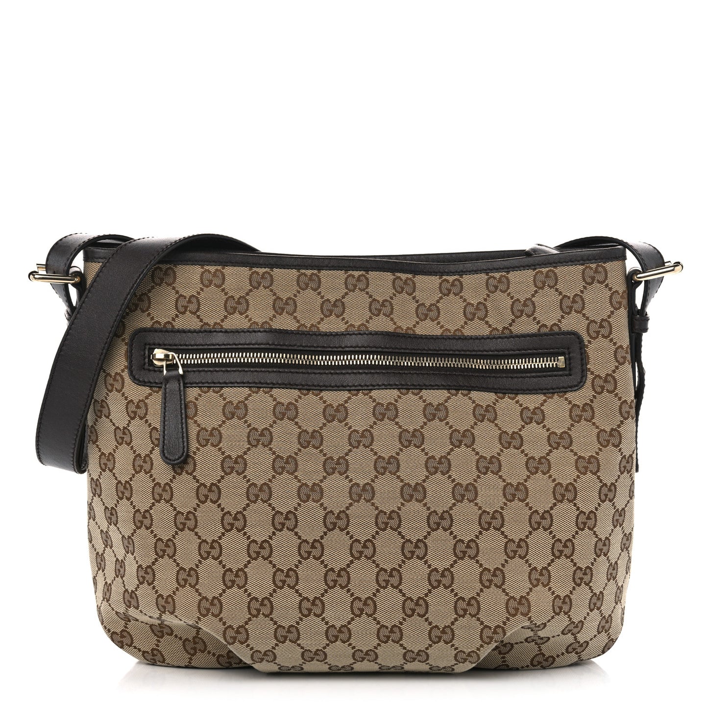 Monogram Messenger Bag Dark Brown