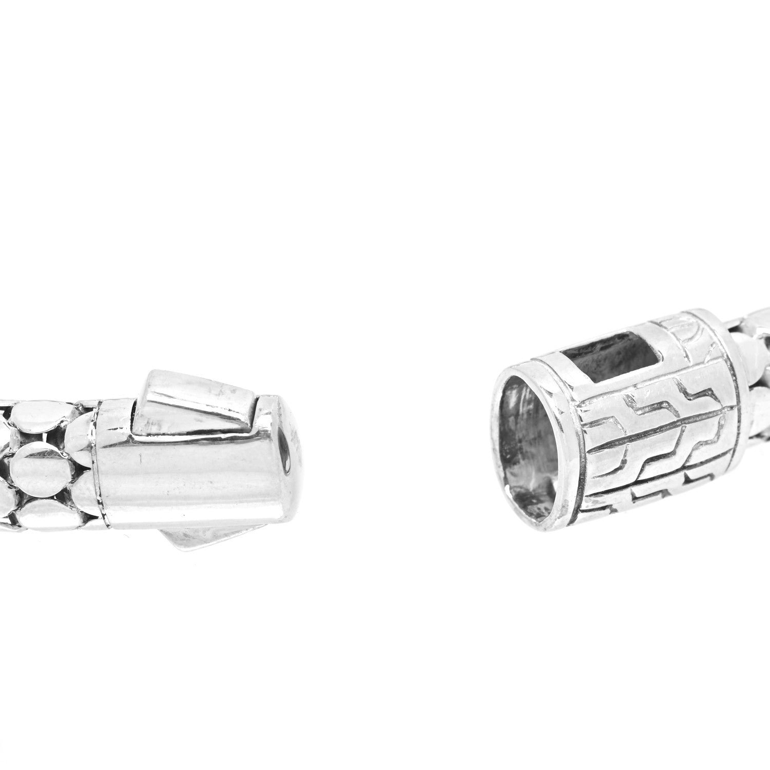 John Hardy Sterling Silver 6.5mm Dot Bracelet 4 of 5