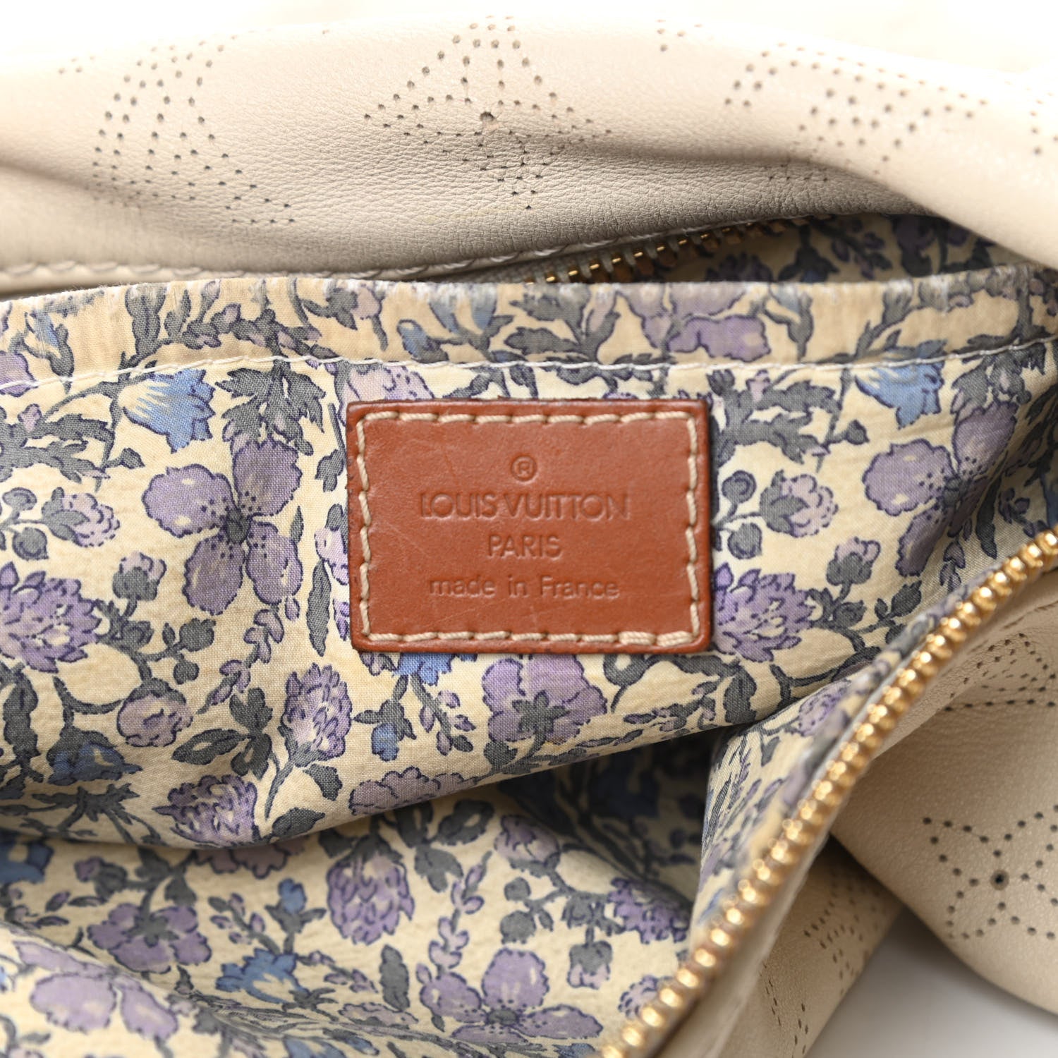 Louis Vuitton Mahina Onatah GM White 6 of 14