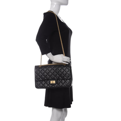 Chanel Aged Calfskin Quilted 2.55 Reissue 227 Flap Black 2 of 14