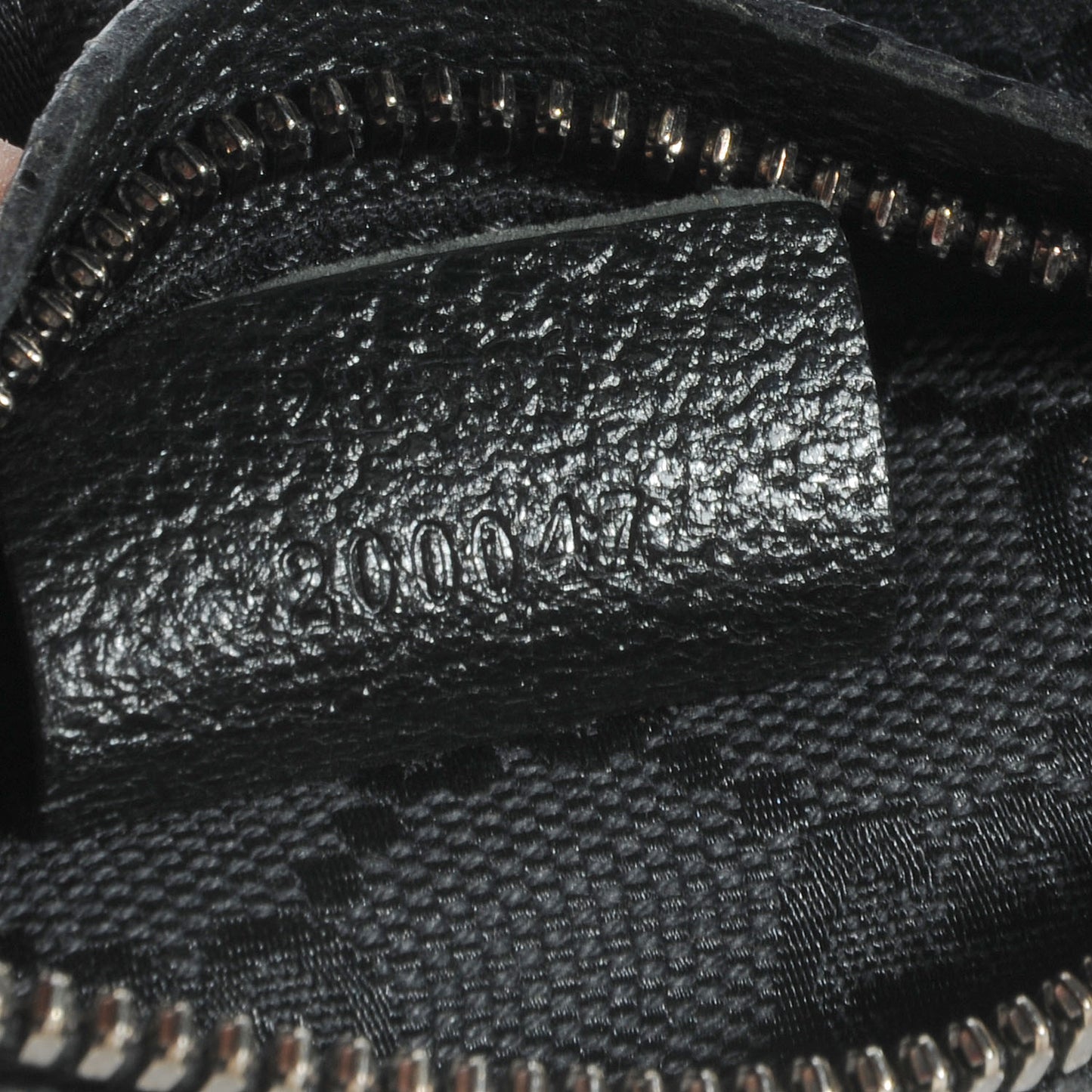 Monogram Belt Bag Black