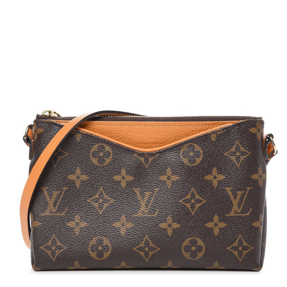 Louis Vuitton Monogram Pallas Uniformes Crossbody Safran 1 of 9