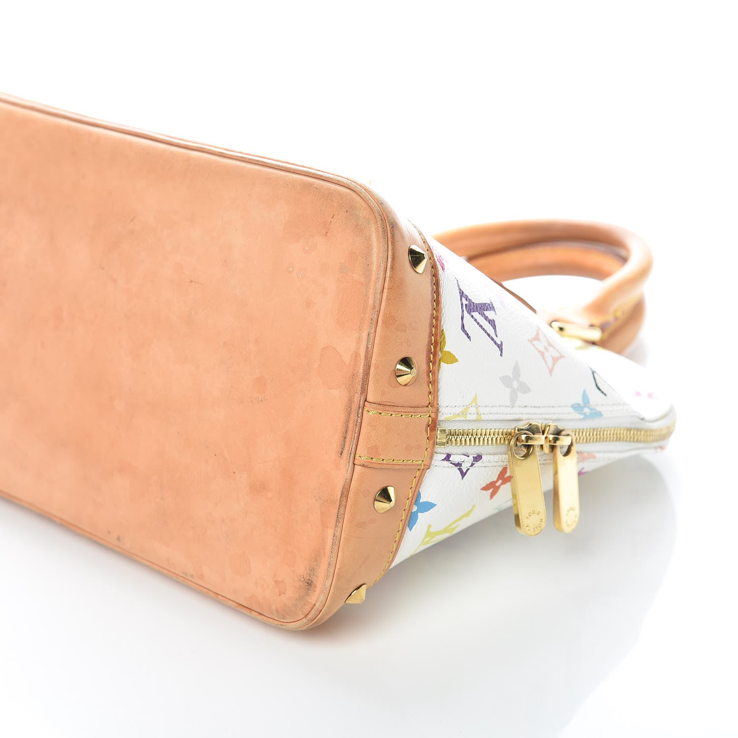 Louis Vuitton Monogram Multicolor Alma White 6 of 14