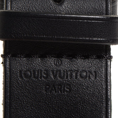 Louis Vuitton Leather Luggage Loop Black 4 of 4