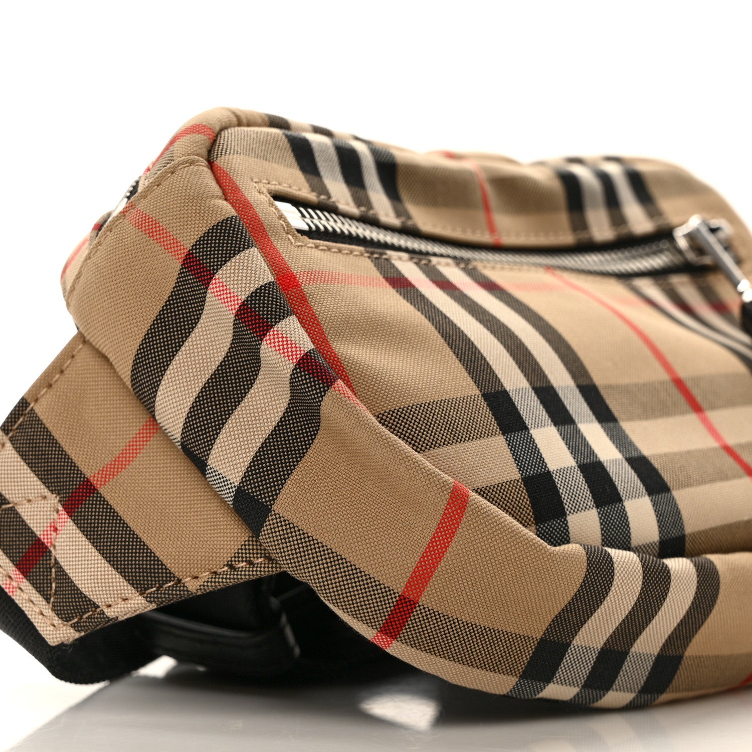 Burberry Nylon Vintage Check Small Cannon Bum Bag Archive Beige 9 of 10