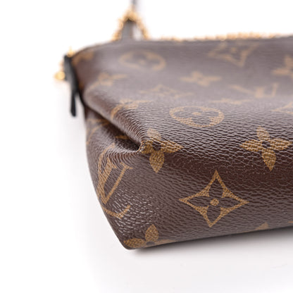 Louis Vuitton Monogram Pallas Clutch Black 9 of 12