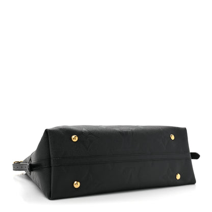 Louis Vuitton Empreinte Monogram Giant CarryAll MM Black 5 of 12