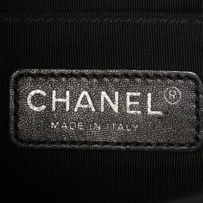 Chanel Patent Calfskin Quilted Medium Plexiglass Boy Flap Black 6 of 10