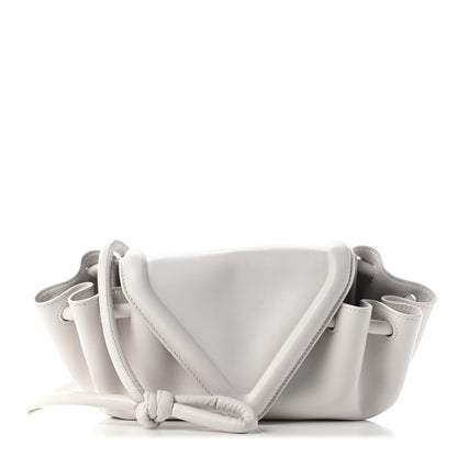 Bottega Veneta Lambskin Small Beak Triangle Flap Shoulder Bag Chalk 1 of 6
