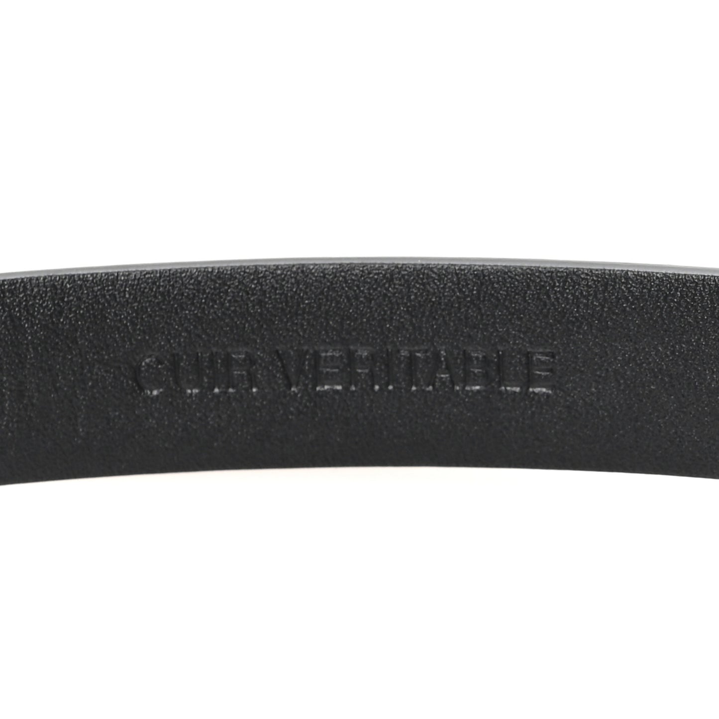 Calfskin Crystal CC Skinny Belt 90 36 Black