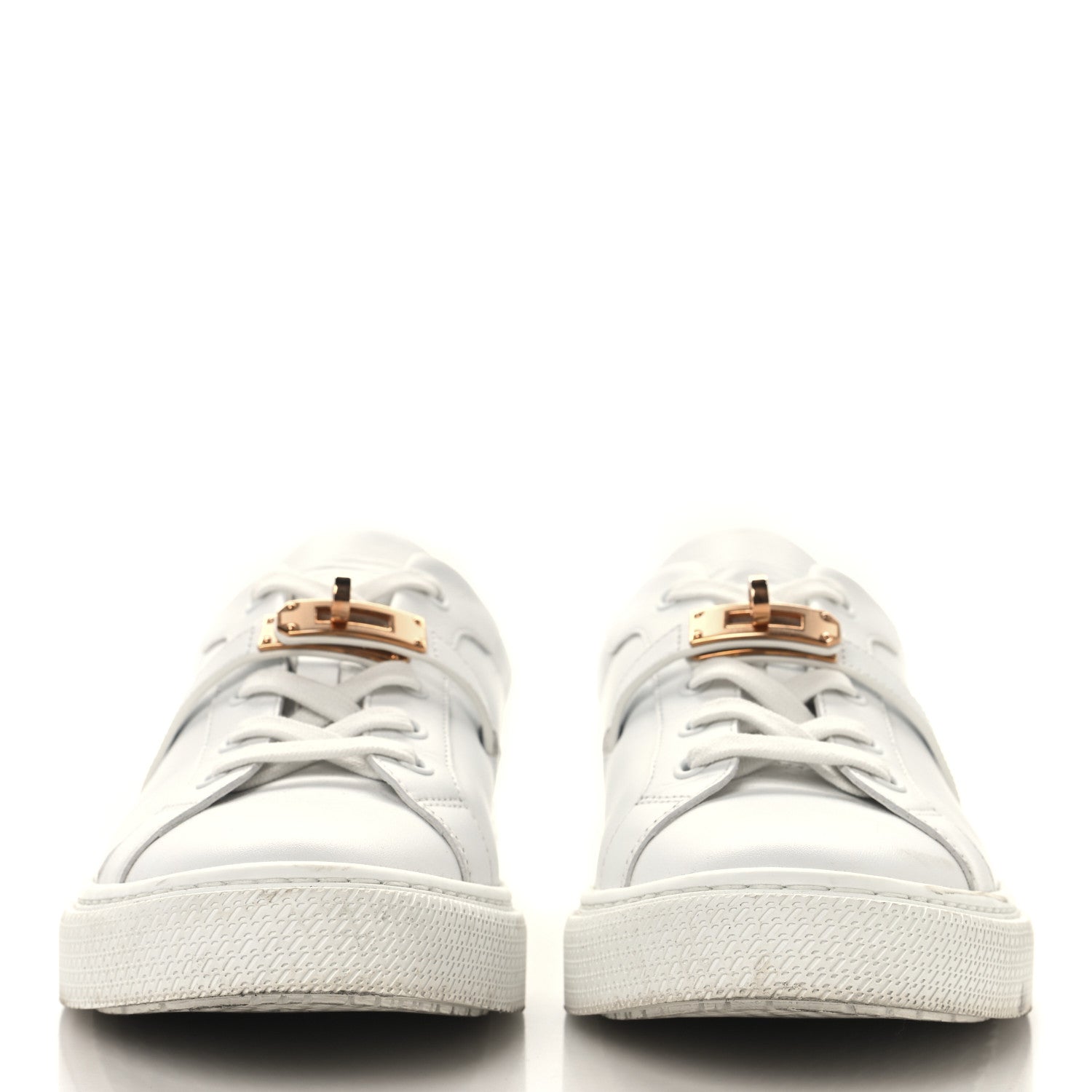 Hermes Calfskin Day Sneakers 40.5 White 3 of 10