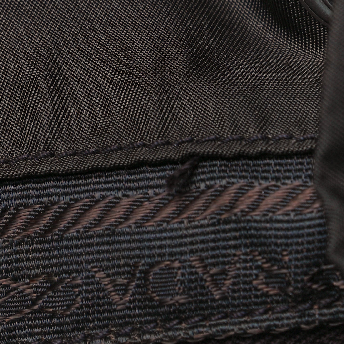 Nylon Vela Small Backpack Ebano