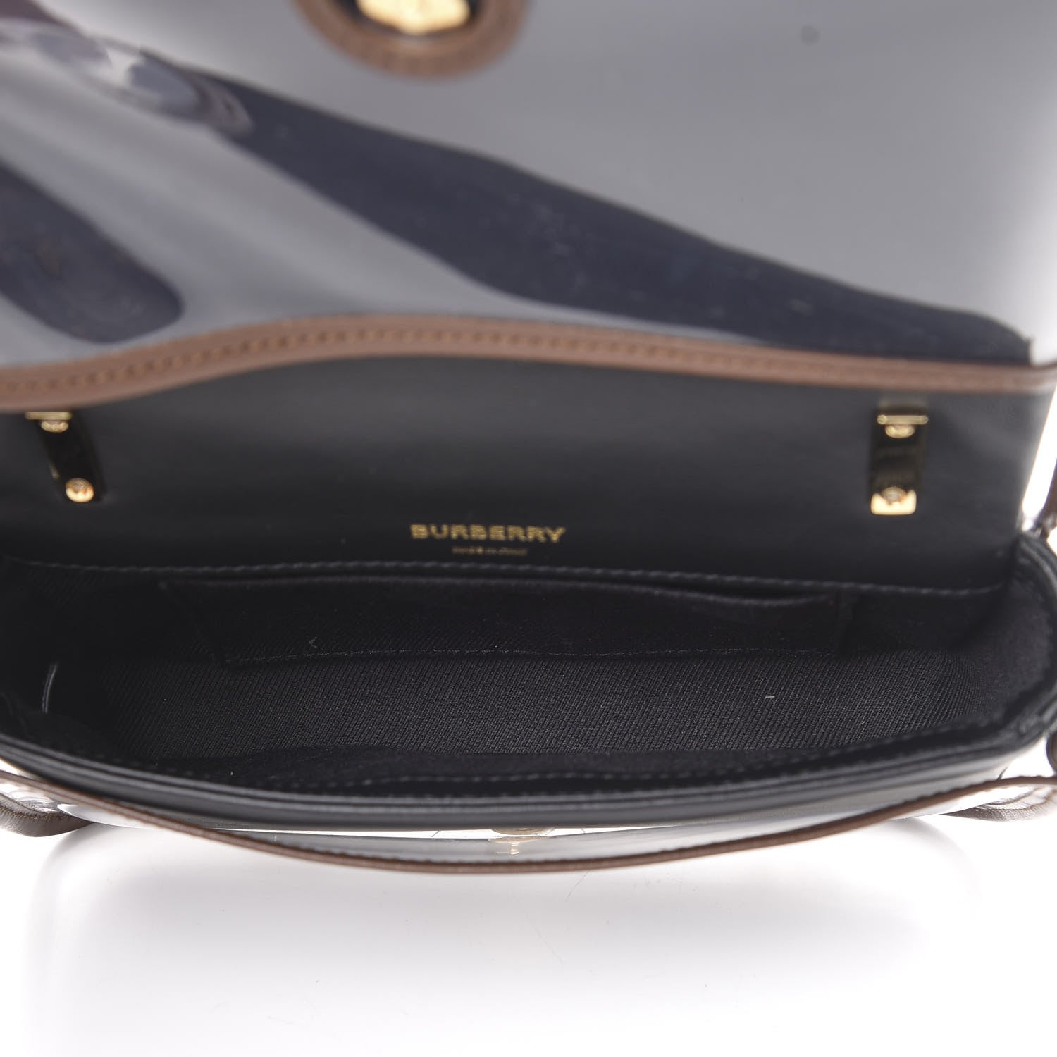 Burberry PVC Lambskin Quilted Lola Bag Black 4 of 9
