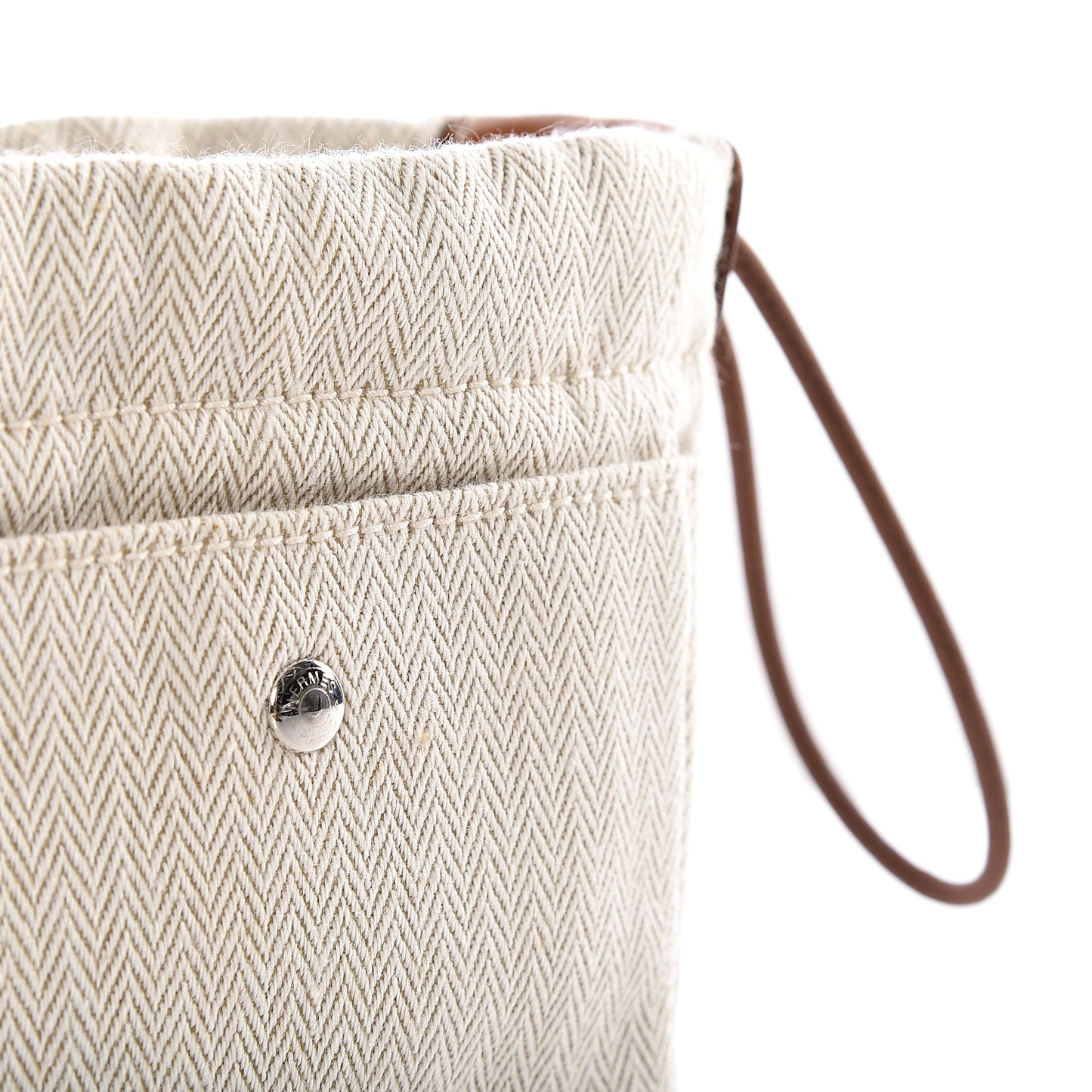Canvas Barenia Fourbi 20 PM Pouch Naturel Fauve